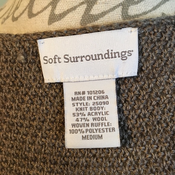 Ruffled hem Tunic Sweater - Picture 2 of 3